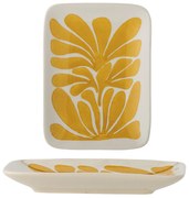 Bloomingville Keramický tanierik Fauni Yellow