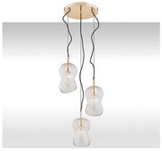 Argon 1464 - Luster na lanku CADIZ 3xE27/15W/230V