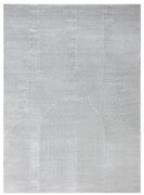 Koberec BALANCE 9086 geometrický / glamour, sivý