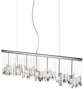 Kolarz 104.87.5 - Krištáľový luster na lanku STRETTA 7xG9/40W/230V lesklý chróm