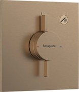 Hansgrohe DuoTurn E, batéria pod omietku pre 1 spotrebič, kartáčovaný bronz, HAN-75617140