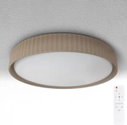 Brilagi - LED stmievateľné stropné svietidlo LUCIA LED/60W/230V pr. 59 cm hnedá+DO