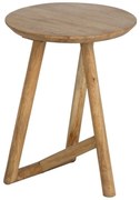 Okrúhly odkladací stolík z mangového dreva ø 40 cm Mao – Ixia