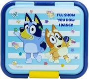 Robustný multibox na desiatu Bluey s 3 priehradkami