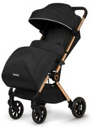 Lionelo - Športový kočík CLOE čierna/zlatá