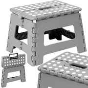 Skladacia stolička AMIGO sivá veľkosť M