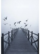 Plátno maľba Dawn Lake