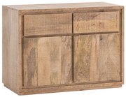 Luxusná drevená skrinka pod umývadlo z mangového masívu Caracas 100cm