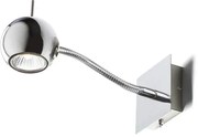 Moderné svietidlo RENDL GLOSSY na husom krku  chróm R10543