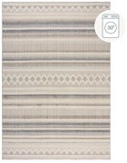 Sivobéžový prateľný koberec 194x290 cm Everette – Flair Rugs