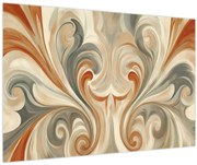 Obraz - Vír v zemitých farbách (90x60 cm)