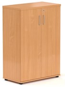 Stredná skriňa Visio 80 x 38,5 x 113 cm, buk