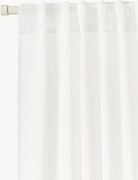 Polopriehľadné závesy's multifunkčným pásom Ibiza, 2 ks