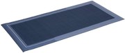Aqualine Aqualine, Kúpeľňová predložka 60x120cm, absorpčná, modrá, PCD012V