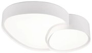 Biele LED stropné svietidlo 36x43.5 cm Rise – Trio