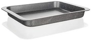 Banquet Plech hlboký s nepriľnavým povrchom Granite, 36,5 x 27 x 4,5 cm