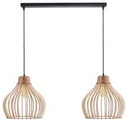 Luster na lanku BARREL 2xE27/24W/230V