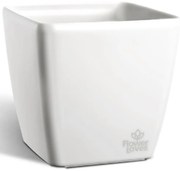 Obal na kvetináč Quadrato Easy 24 cm biela
