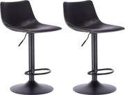 2x Barová stolička Hawaj CL-845 čierna