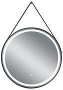 Nástenné zrkadlo s osvetlením ø 60 cm Fine – Mirrors and More