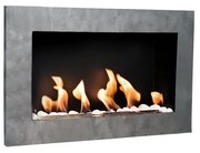 BIOFLAME biokrb Easy S Open Imitácia betón 65x40 cm