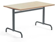 Stôl PLURAL, 1200x700x720 mm, linoleum - béžová, antracit