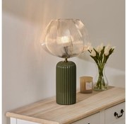 Atmosphera - Stolná lampa PHYLAS 1xE14/40W/230V zelená