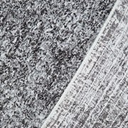 Bielastické poťahy MARMO šedé trojkreslo s drevenými rúčkami (š. 150 - 200 cm)