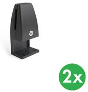 Držiak akustického paravánu, 2 ks, typ C, čierný