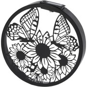 Solárna nástenná dekorácia Motýle 25 x 5 cm