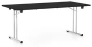 Skladací stôl 180 x 80 cm, čierna