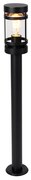 Inteligentná vonkajšia lampa čierna 80 cm IP44 vrátane Wifi ST64 - Gleam