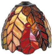 Tiffany tienidlo na lampu LÍSTKY Ø12