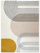 Koberec FUSION 7157 biely / zlatý