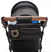 Organizér na kočík Deluxe, Black