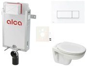 Cenovo zvýhodnený závesný WC set Alca na zamurovanie + WC Ceramia S-Line Pre SIKOAP7