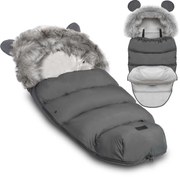 Spací vak do kočíka Elmi Ricokids - tmavosivý