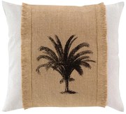 Dekoračný vankúš s prímesou juty 45x45 cm Rico – douceur d'intérieur