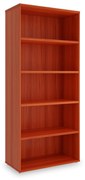 Vysoká skriňa SimpleOffice 80 x 40 x 180 cm, čerešňa