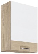 Kuchynská skrinka Premio 32G biely lesk/sonoma