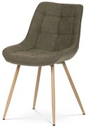 Autronic BONTEC Jedálenská stolička, šedá, látka, CT-394 GREY2 Farba: Hnedá