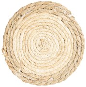 Okrúhly podtácek z morskej trávy I - Ø 18 cm
