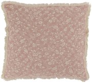 Ružová obliečka na vankúš s divokými kvetmi Aix Wild Flowers - 50*50 cm