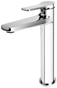 F-Design Seppia, vysoká umývadlová batéria + odtoková zátka ClickClack, chróm lesklý, FD1-SPA-2L-11