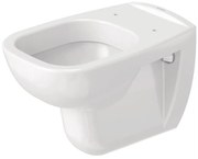 Duravit 25350900002 - Závesné WC D-CODE, keramika, lesklá biela