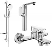 Mexen Milo DF05 vaňová súprava, chrómová - 713153DF05-00