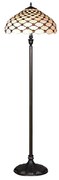 Prezent 76 - Stojacia lampa TIFFANY 2xE27/60W