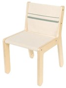 Detská stolička v béžovo-prírodnej farbe Vintage Blue – Lorena Canals