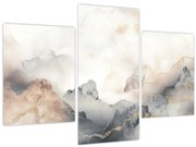 Obraz - Abstrakcia hôr s textúrou mramoru (90x60 cm)