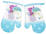 Kvetinová chňapka, sada 2 kusov, magnet/0686 68054